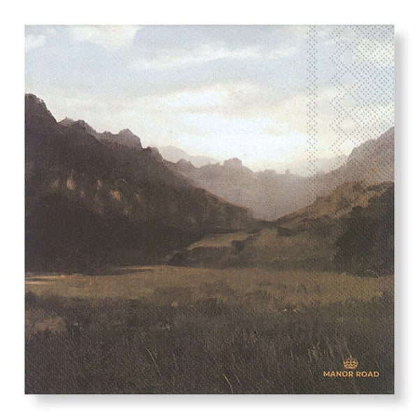 Manor Road The Landscape Luncheon Napkin 20pk