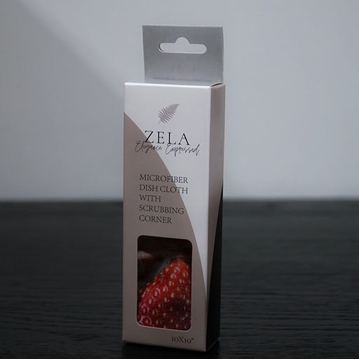 Zela Microfiber Dish Cloth Strawberries