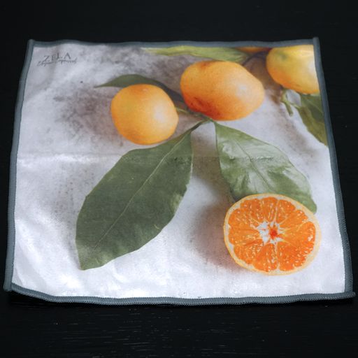 Zela Microfiber Dish Cloth Orange