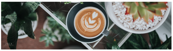 Zela Bar Mat Coffee Time 88x25