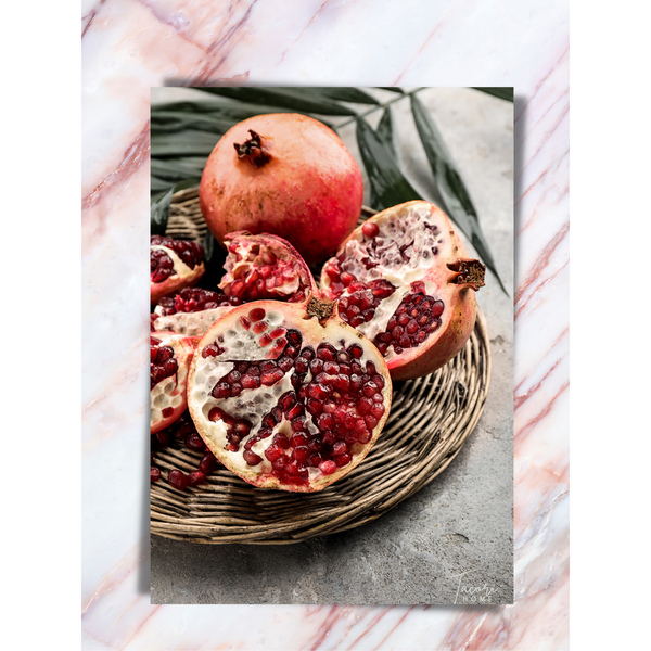 Tacori Microfibre Tea Towel Pomegrate 60x40cm