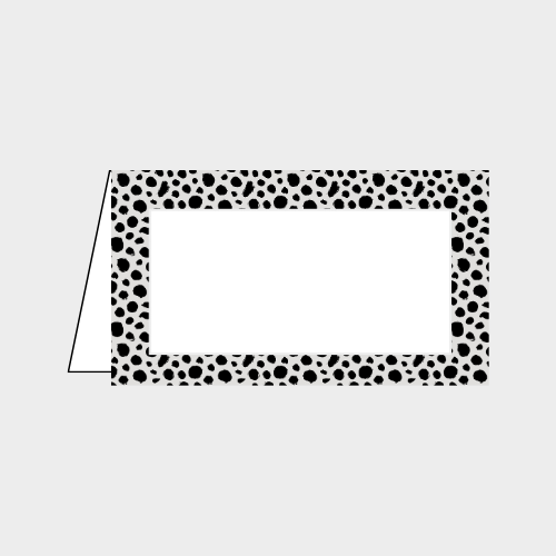 Zela Placecards Timeless Elegance Polka Dots 25pk