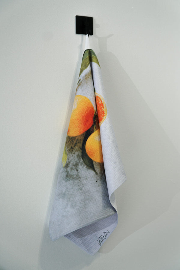 Zela Microfiber Dish Towel Orange 45x65Cm