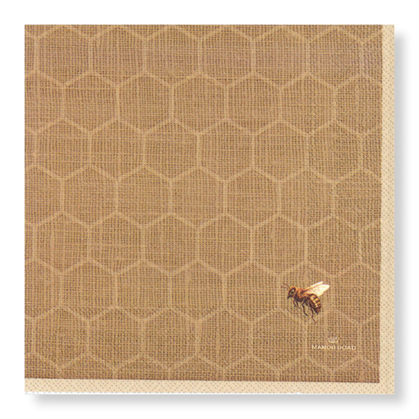Manor Road Linen (Honeycomb) Luncheon Napkin 20pk