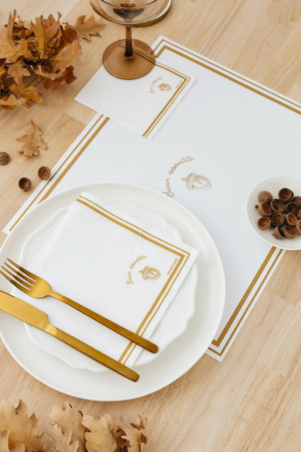 Manor Road Buon Appetito Luncheon Napkins 20pk