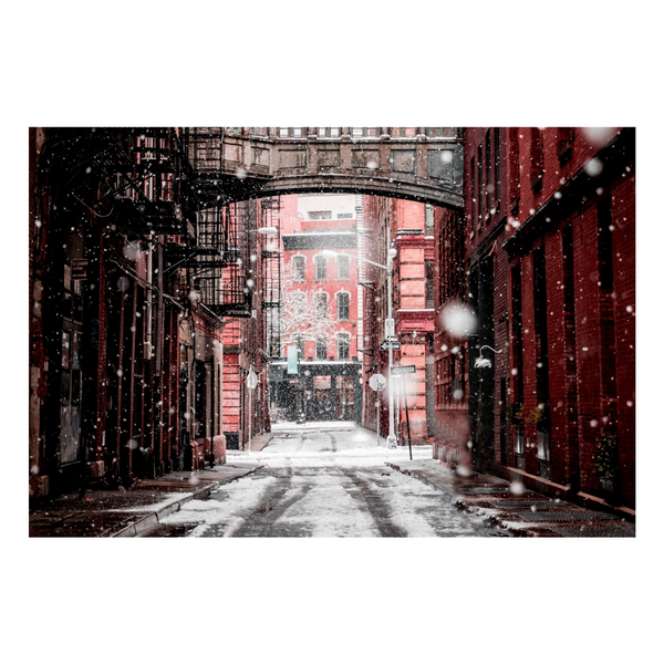 Zela Place Mats Snowy City   25pk
