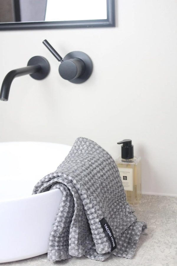 Tacori Waffle Towel Light Grey 50x70cm