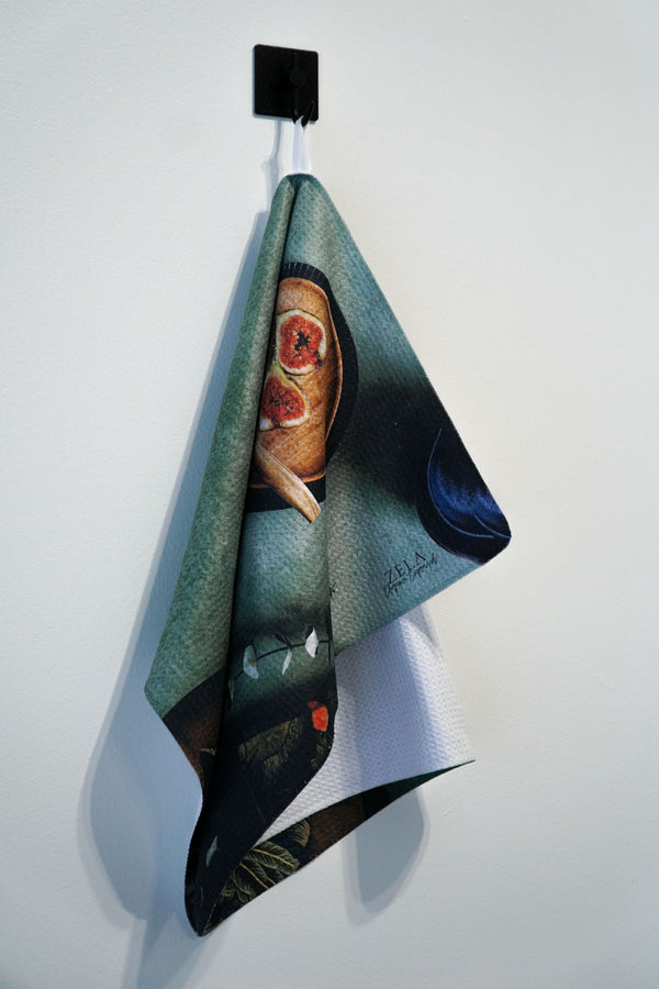 Zela Microfiber Dish Towel Fig & Eucalyptus   45x65Cm