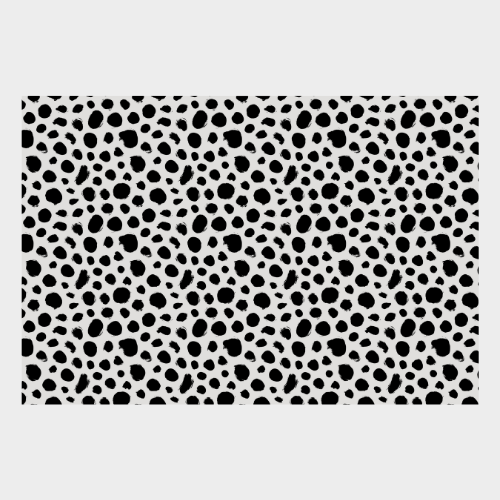 Zela Place Mats Timeless Elegance Polka Dots   25pk