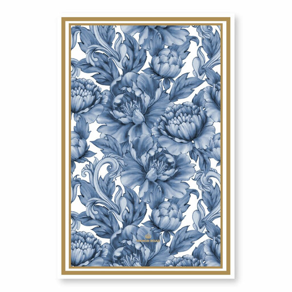 Manor Road Peony Wallpaper Microfibre Tea Towel