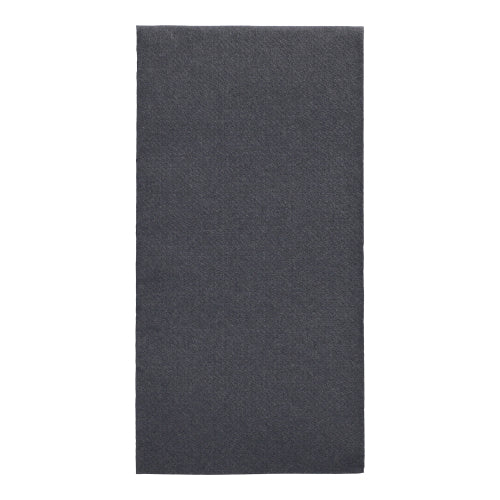 Papstar Napkins Royal Collection 1/8 Fold Black 40x40cm 50pk